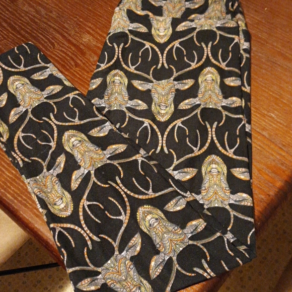 LuLaRoe Pants - Lularoe Mosaic Deer TC